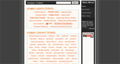 Desktop Screenshot of oregontickets.org
